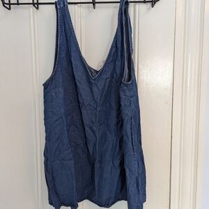 Gap denim tank top